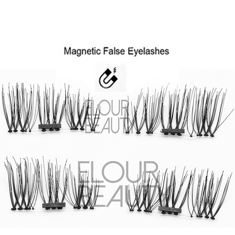 Beauty 3d magnetic false eyelashes China manufacturer EA19